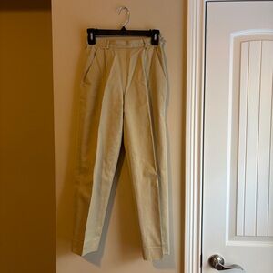 Burberry Women's Tan Trousers